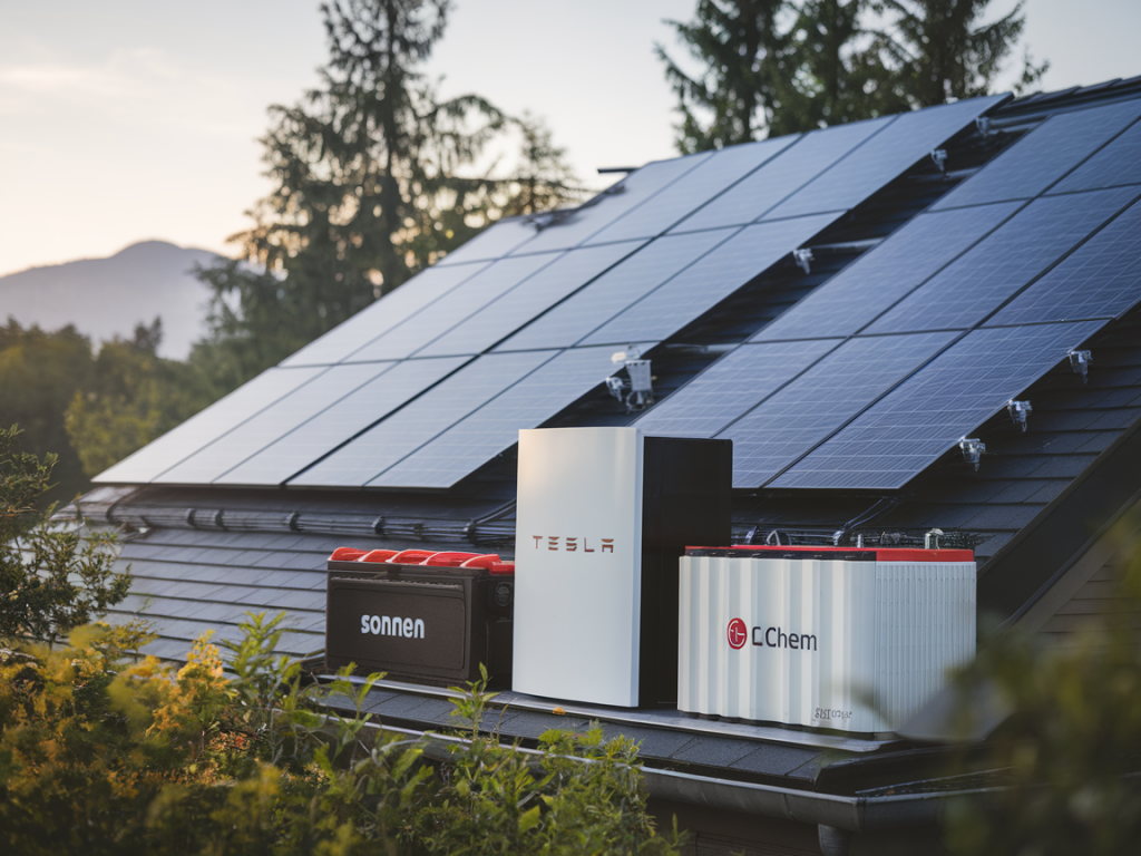 Quelle batterie domestique (tesla powerwall, sonnen, lg) choisir pour rendre vos panneaux solaires réellement autonomes