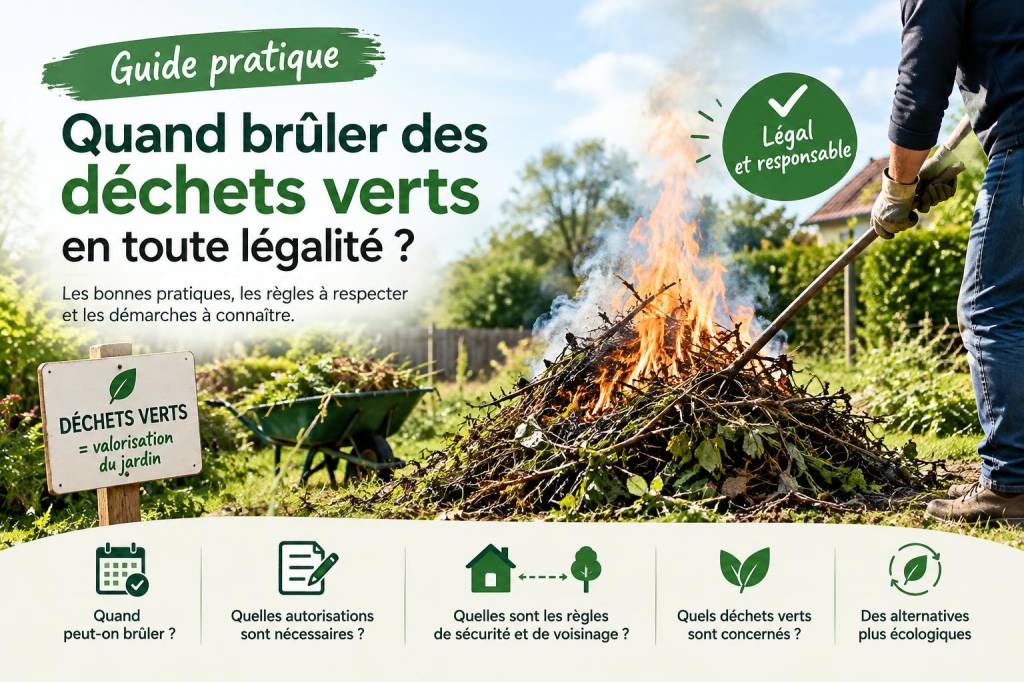Guide pratique : quand brûler des déchets verts en toute légalité