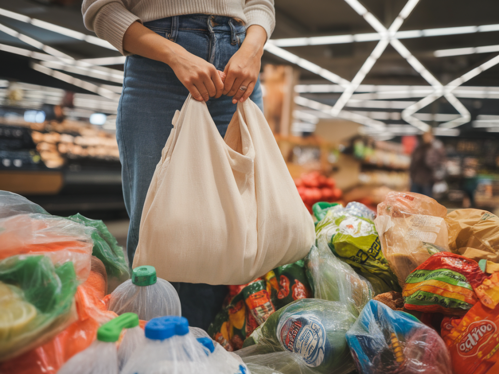 Quels gestes précis adopter pour réduire de moitié les plastiques jetables lors de vos courses hebdomadaires