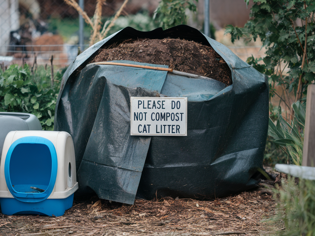 Peut-on composter la litière pour chat et quelles alternatives sûres privilégier pour protéger sol et biodiversité
