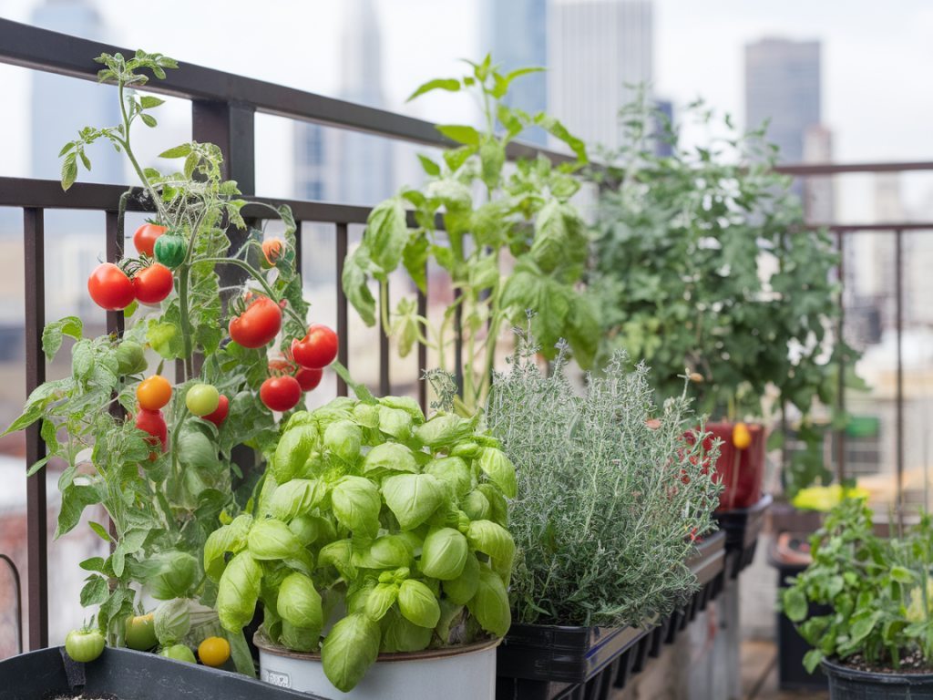 Comment installer un potager productif sur 3 m² de balcon et récolter tomates et aromatiques toute la saison