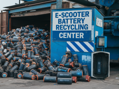 Où et comment faire recycler les batteries de trottinettes électriques près de chez vous